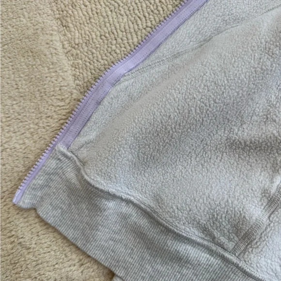 Ivivva Gray Full-Zip Hoodie Sweatshirt - Picture 11 of 12